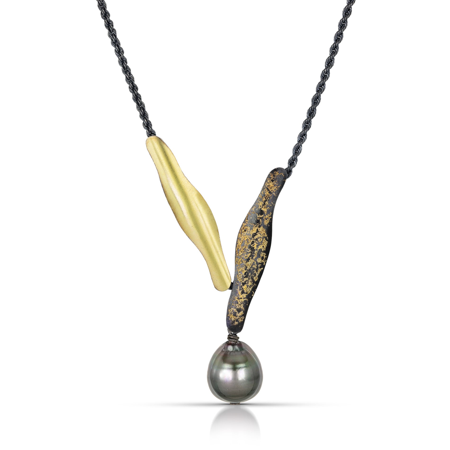Suzanne Schwartz Feng Shui Tahitian Pearl Necklace