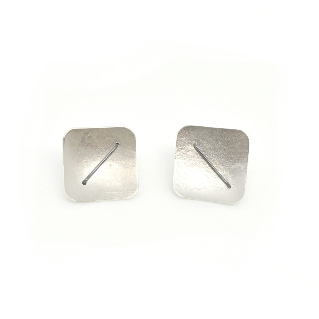 Square Earring Studs