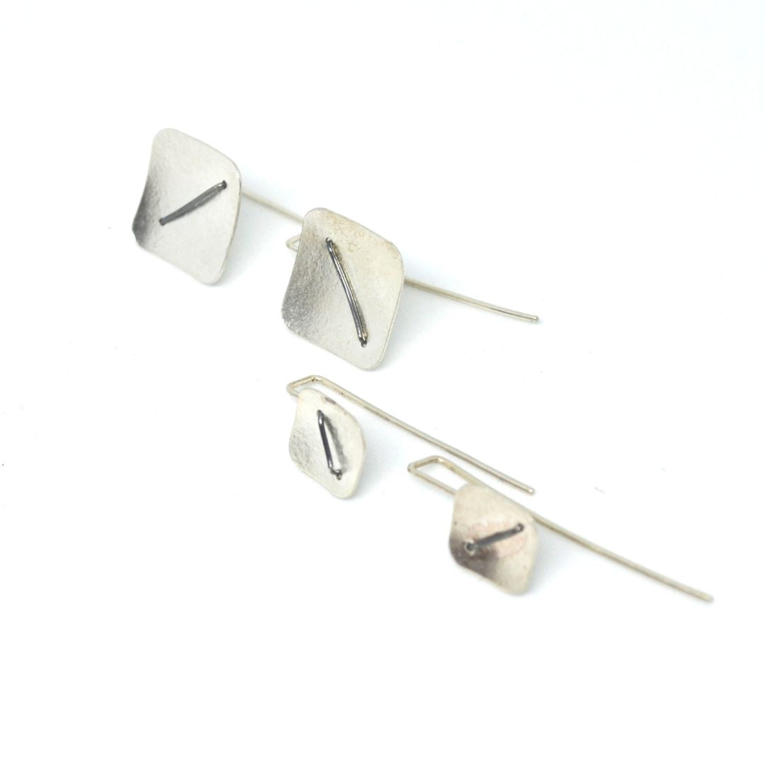 Square Earring Studs