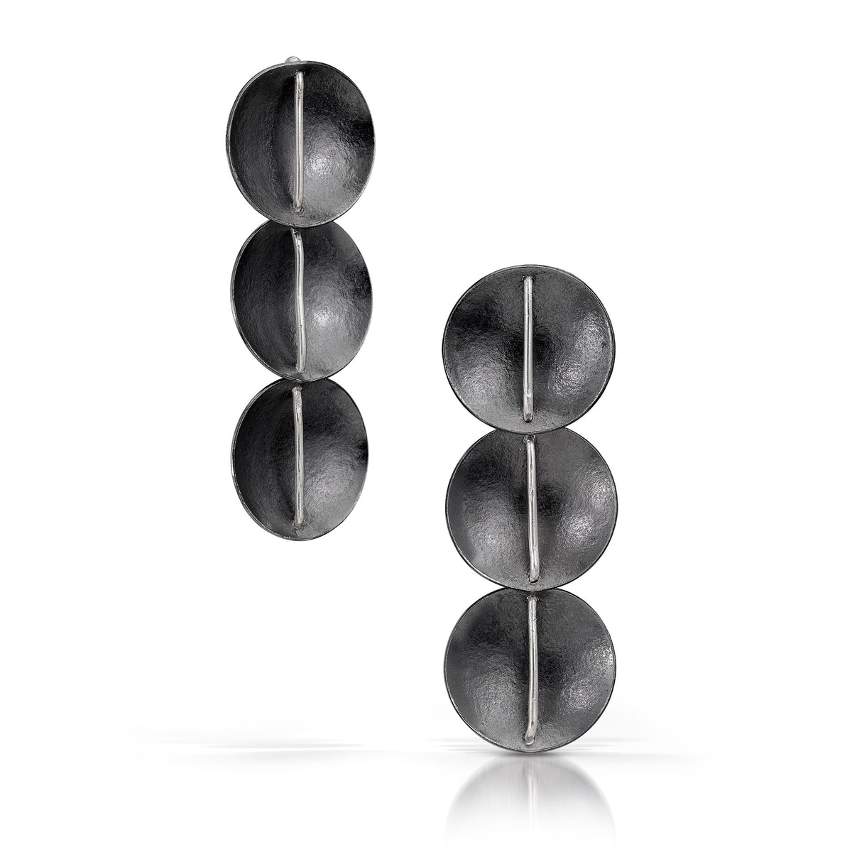 Suzanne Schwartz Three Circle Earring