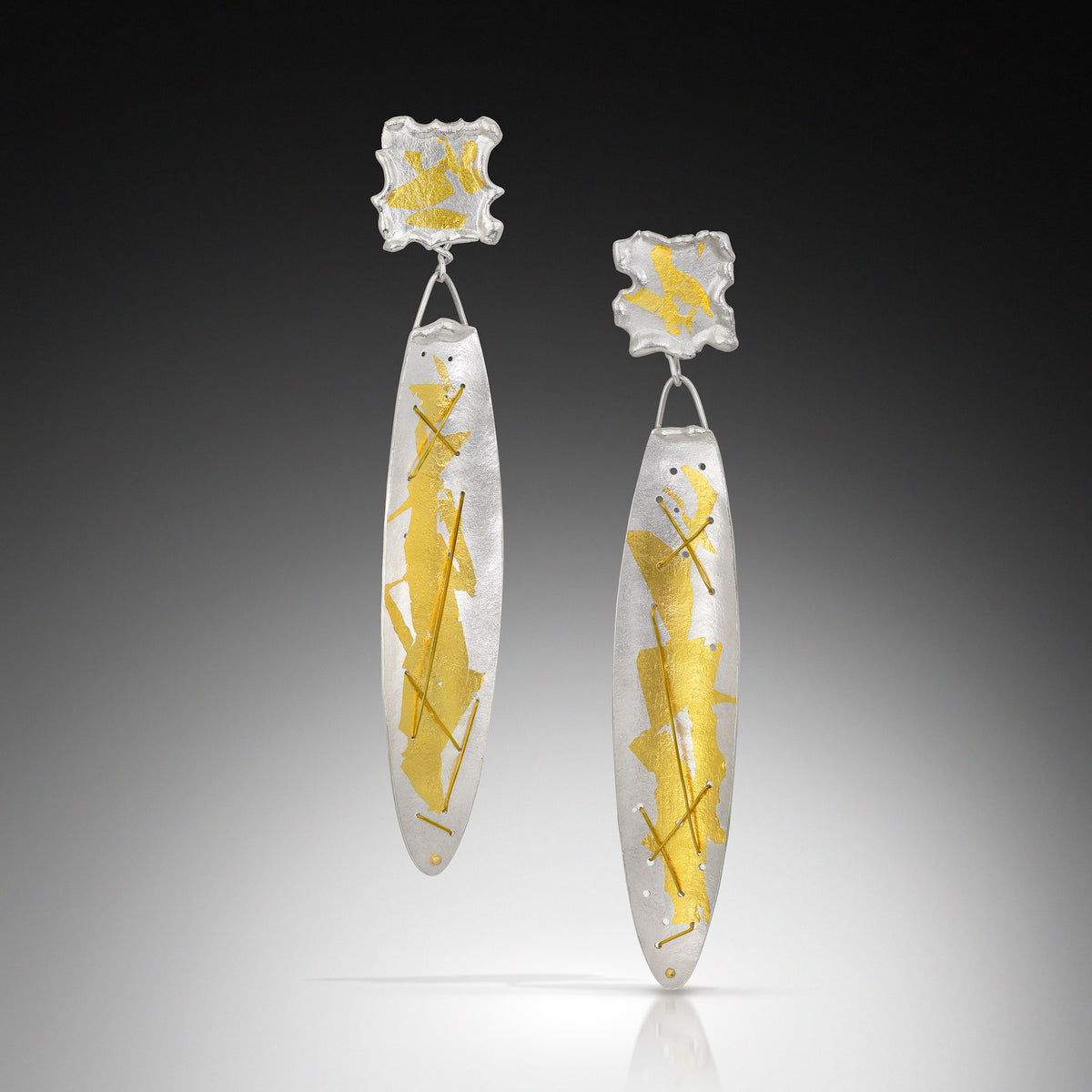 Jigsaw Earrings