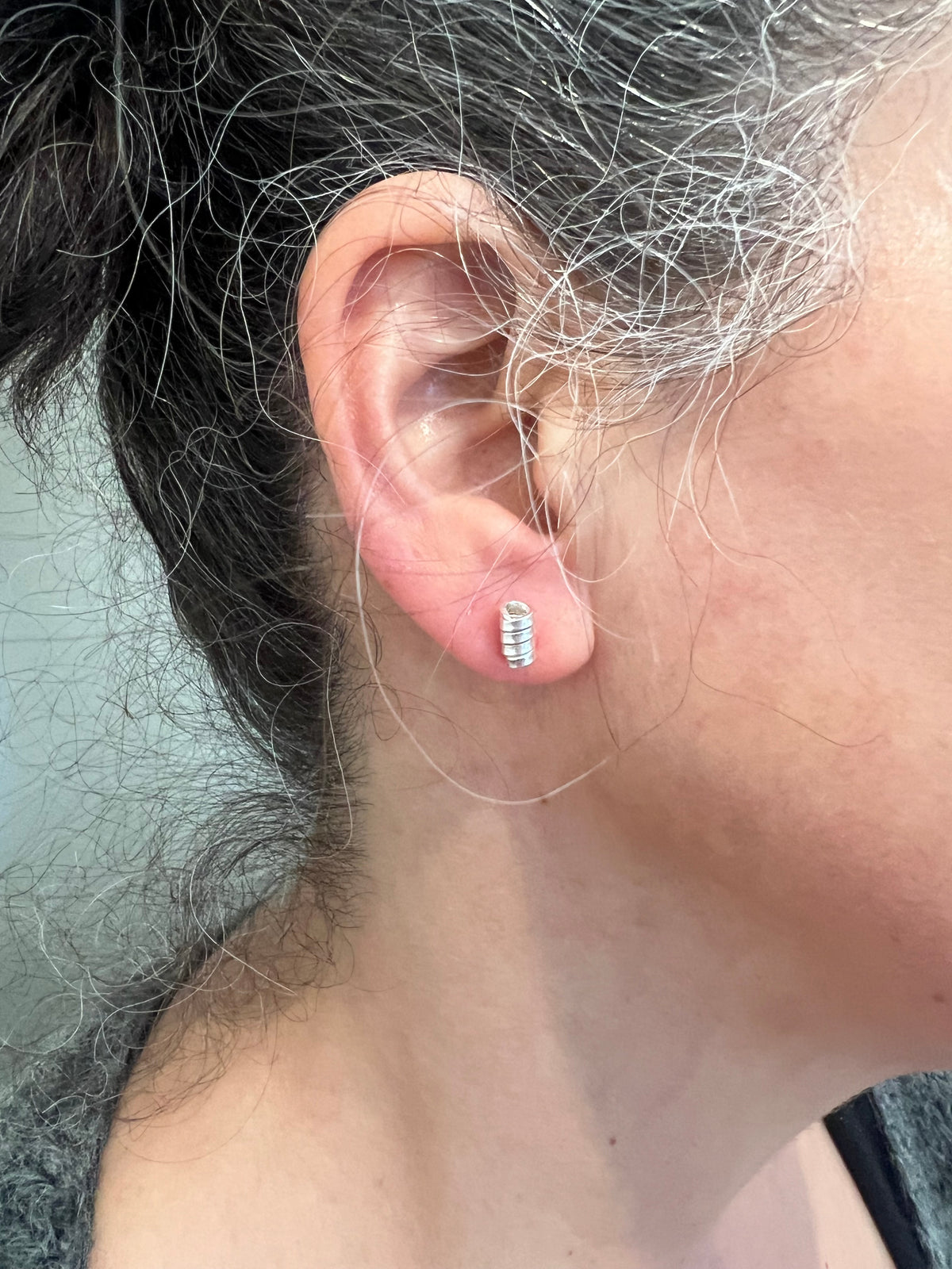 Swirl Stud Earring