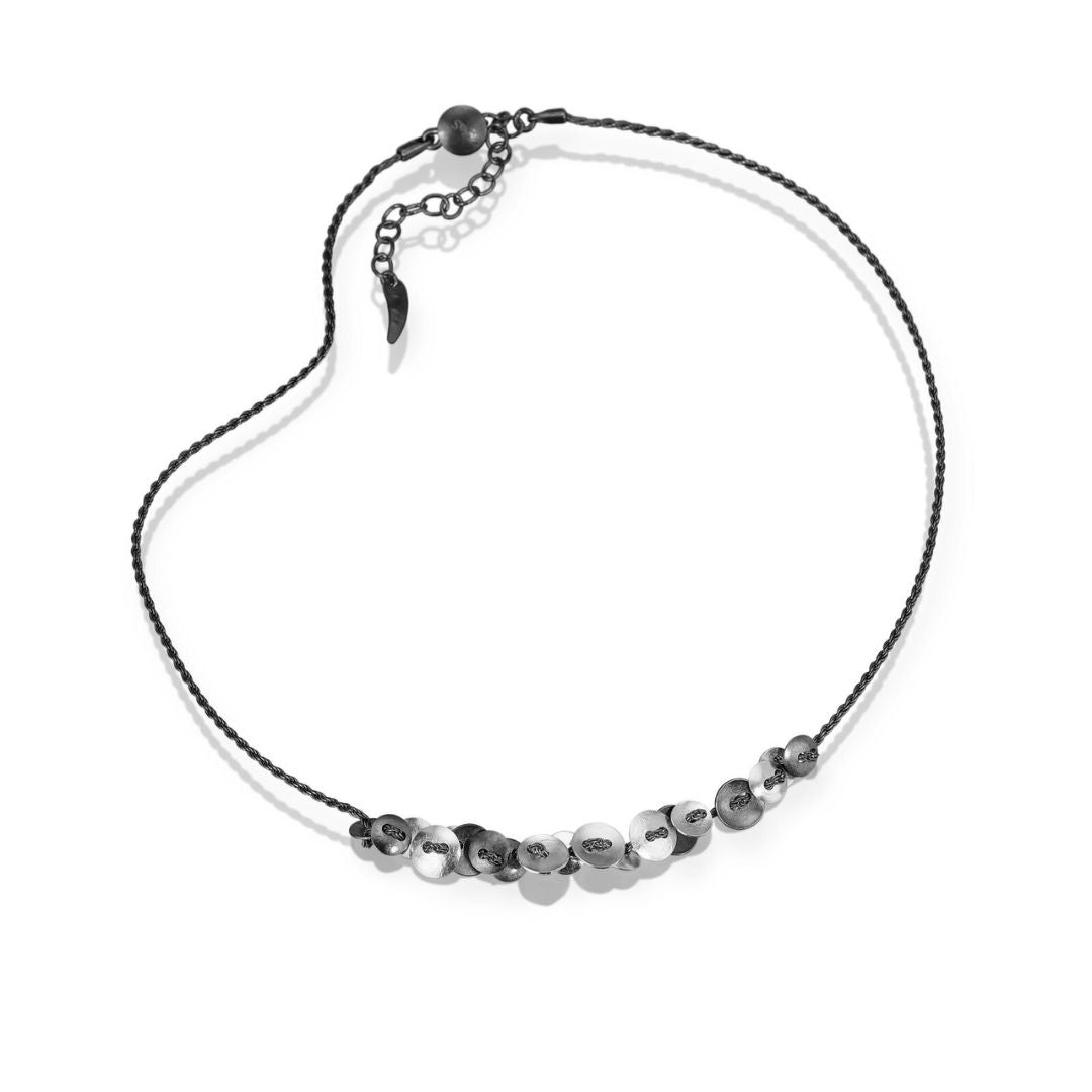 Suzanne Schwartz Lichen Lace Short Necklace