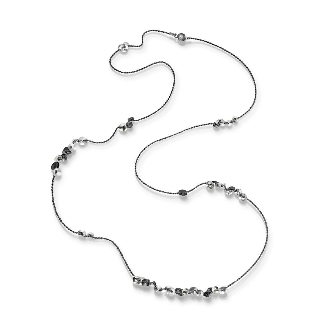 Long Lichen Lace Necklace