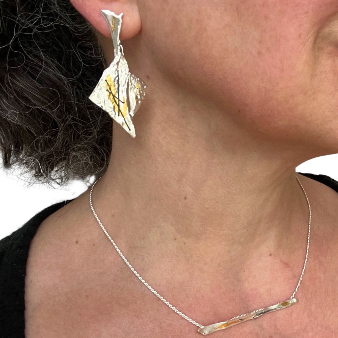 Stonewing Earrings