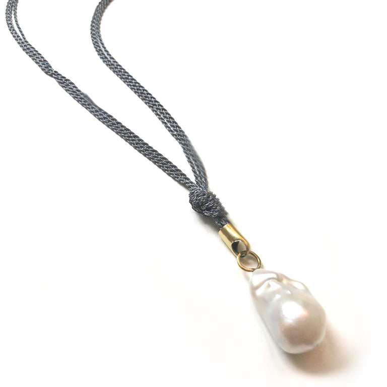 LARGE White Pearl Teardrop Necklace – JENNY and JUDE