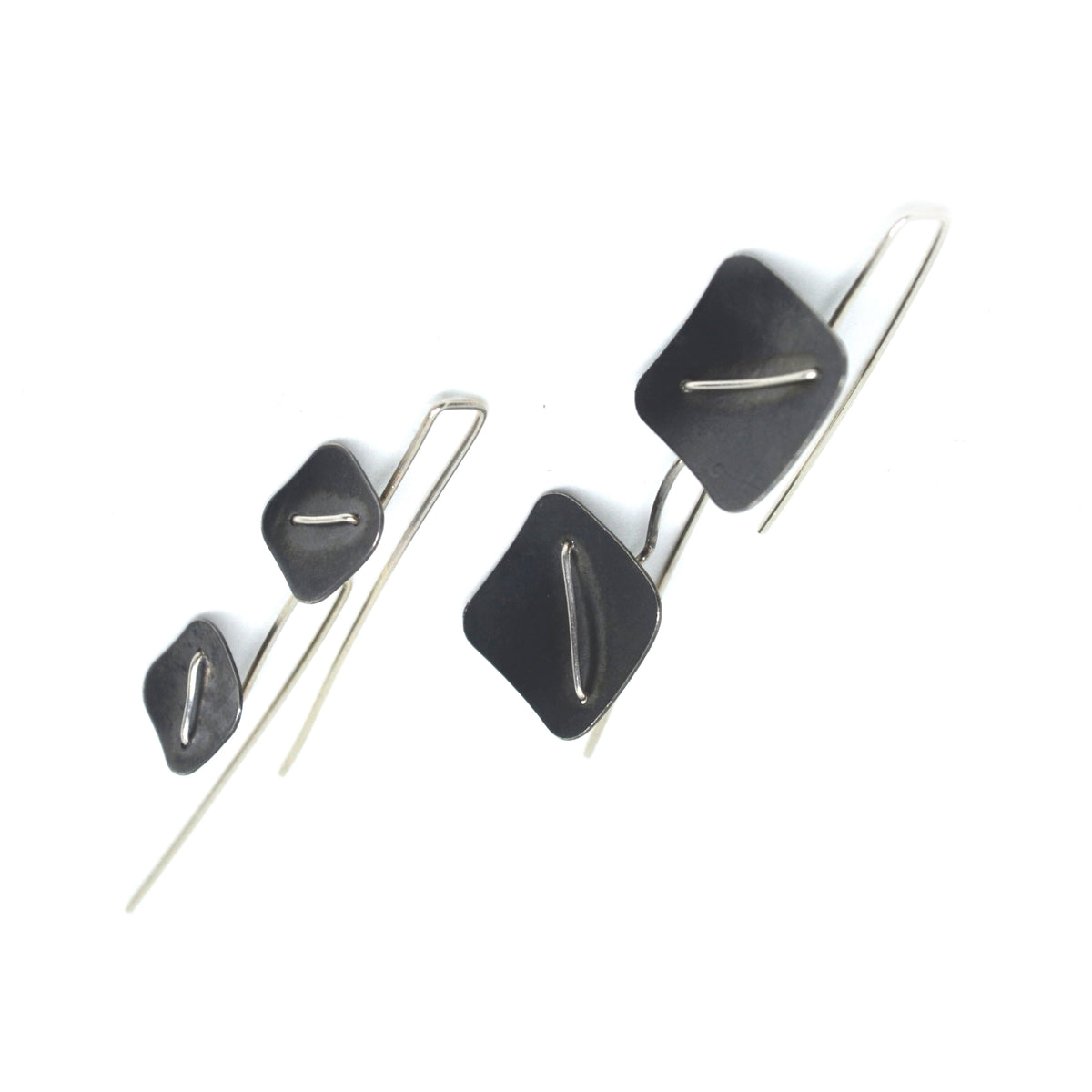 Suzanne Schwartz  Square Earring Studs