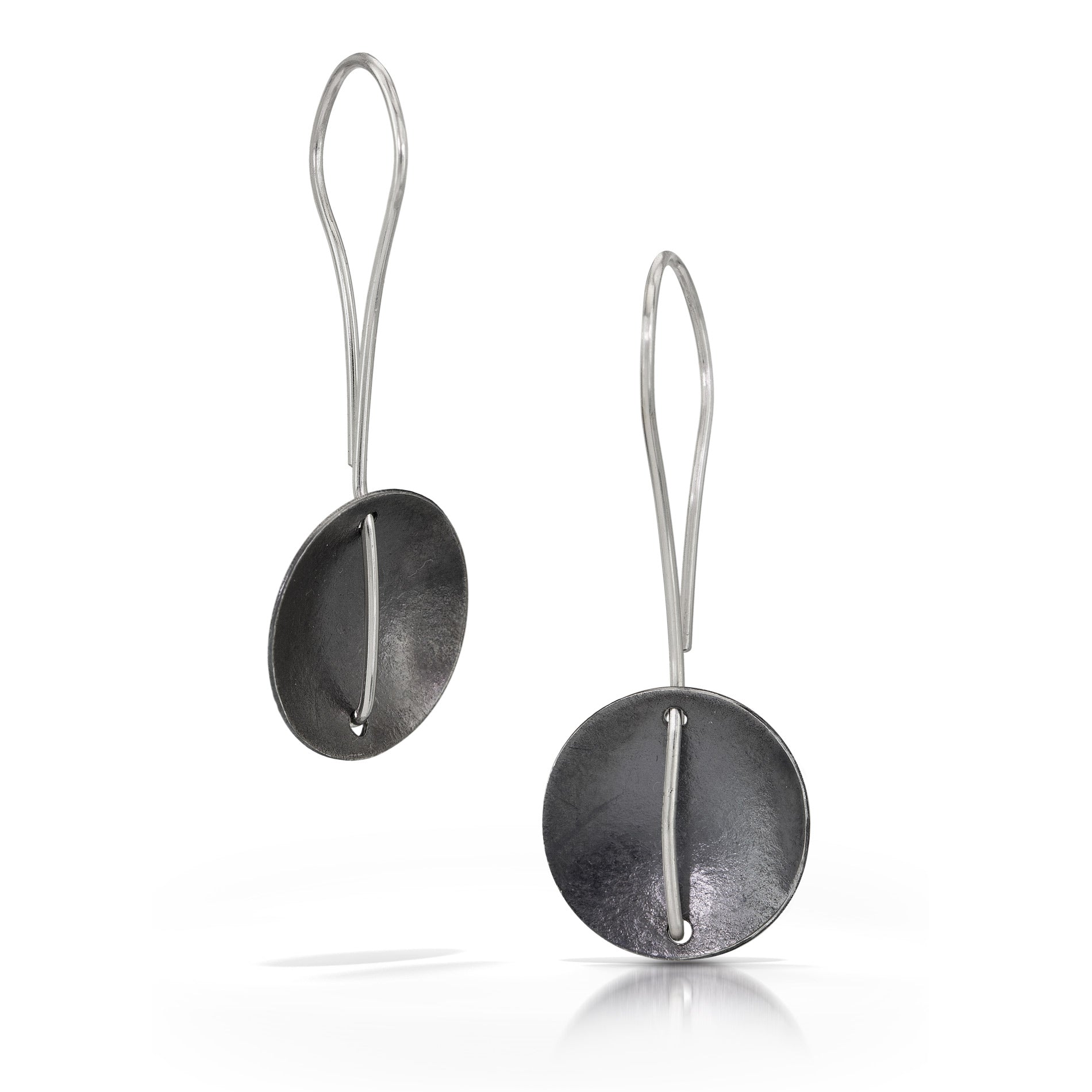 Hanging Circle Earring - Suzanne Schwartz
