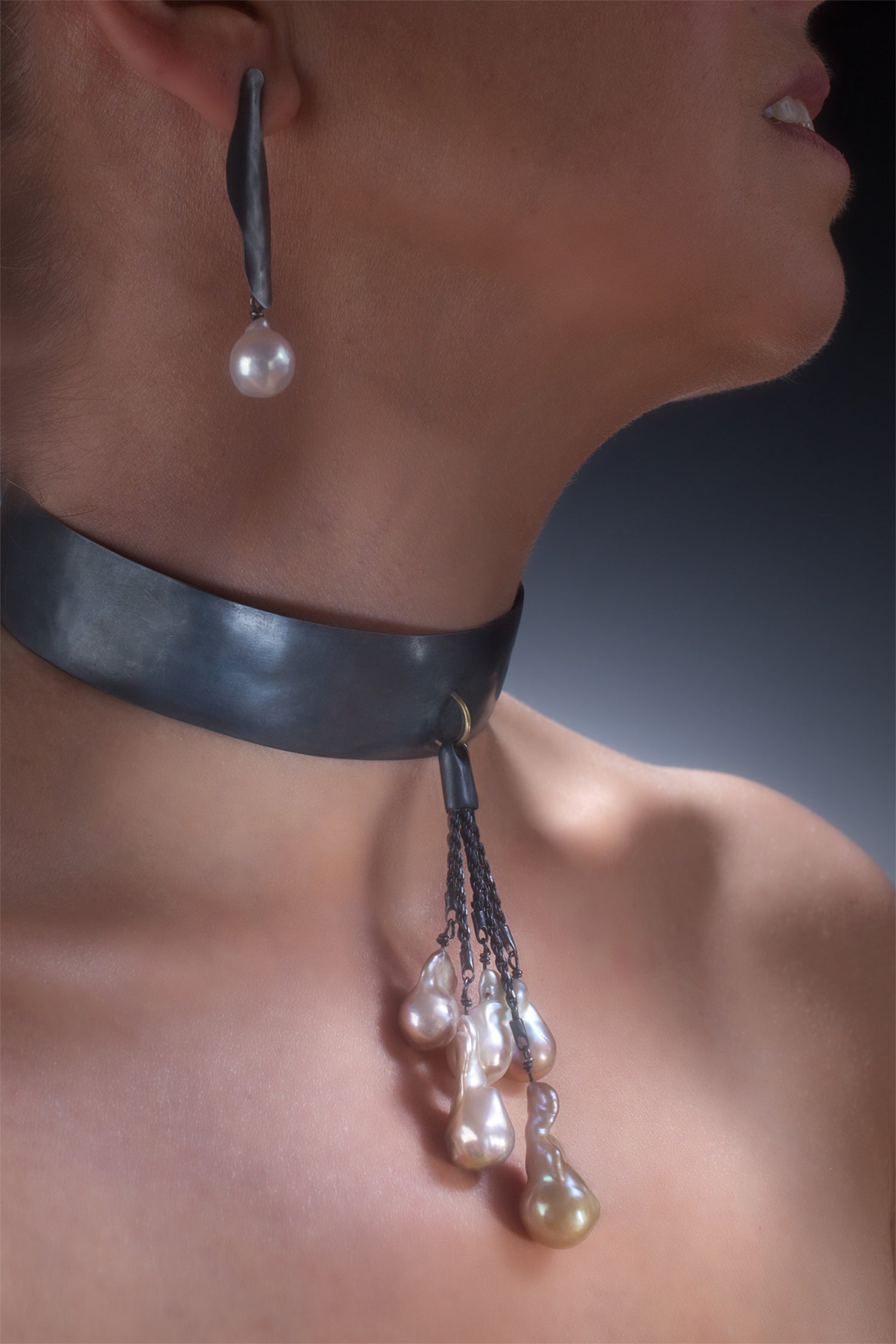 Suzanne Schwartz Pearl Choker