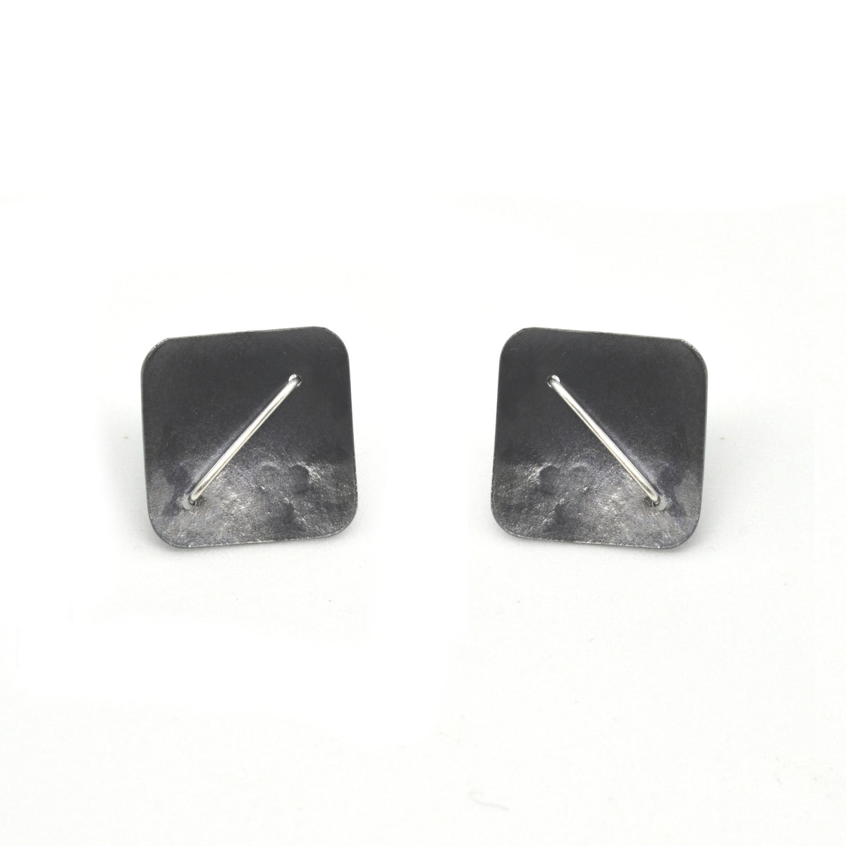 Suzanne Schwartz  Square Earring Studs