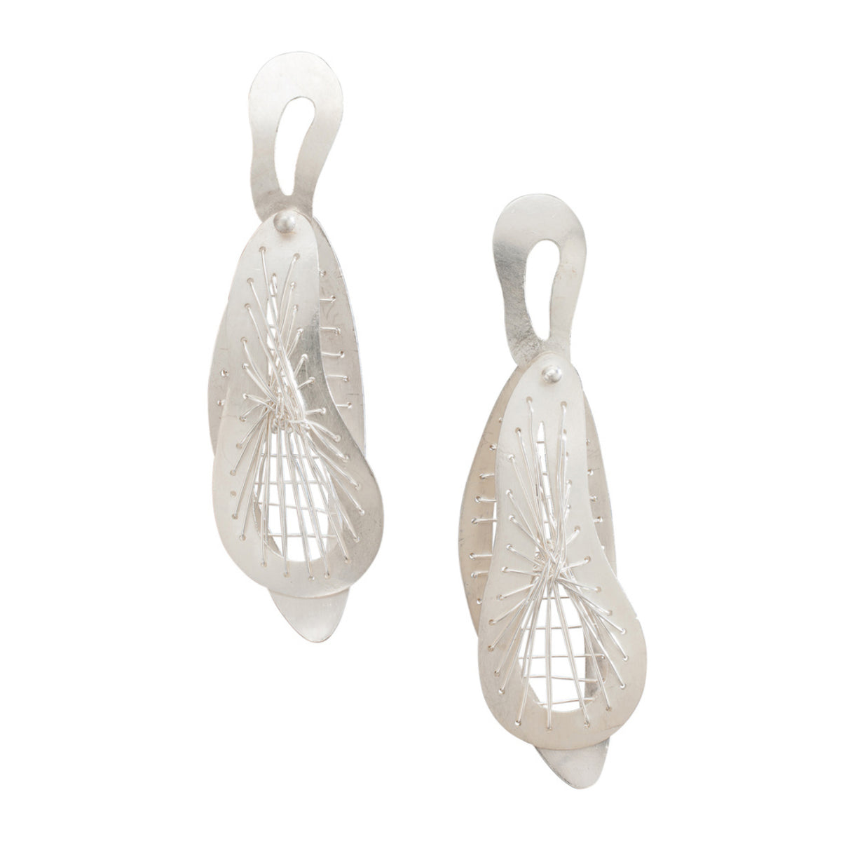 Suzanne Schwartz Sew Weave Earrings