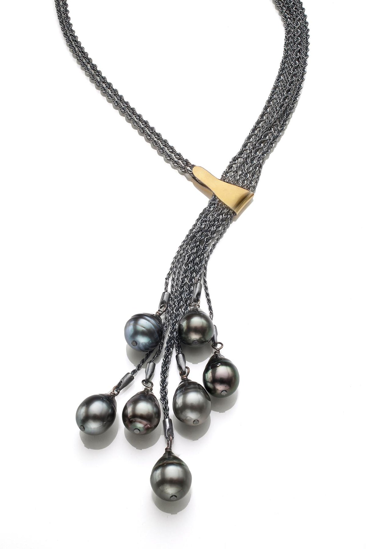 Suzanne Schwartz Seven Strand Tahitian Pearl Necklace